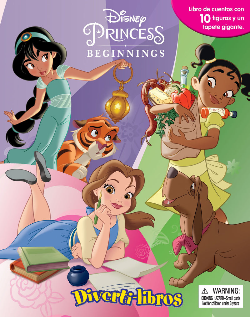 Disney princess begginings diverti-libros          -  Varios Autores