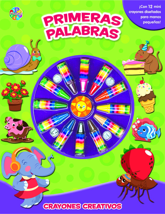 Primeras palabras - Crayones creativos             -