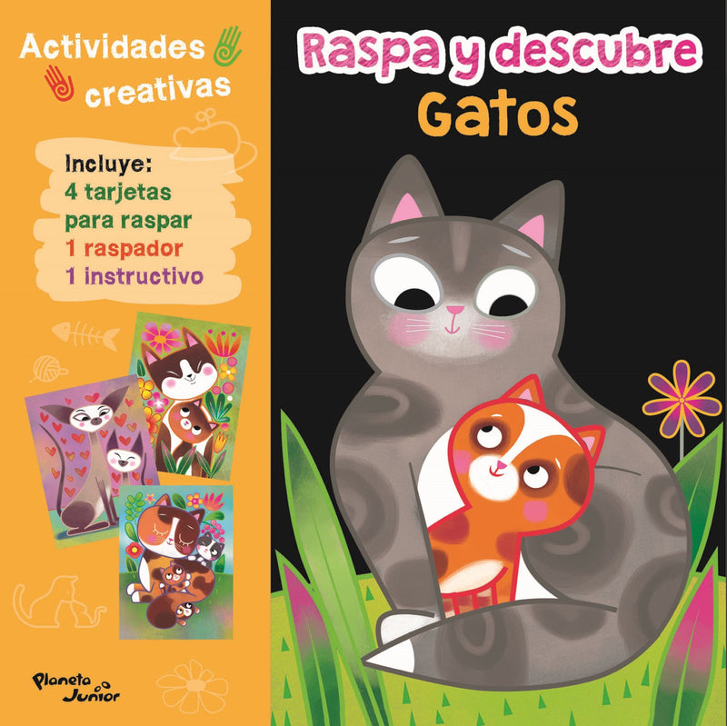 Raspa y descubre - Gatos                           -