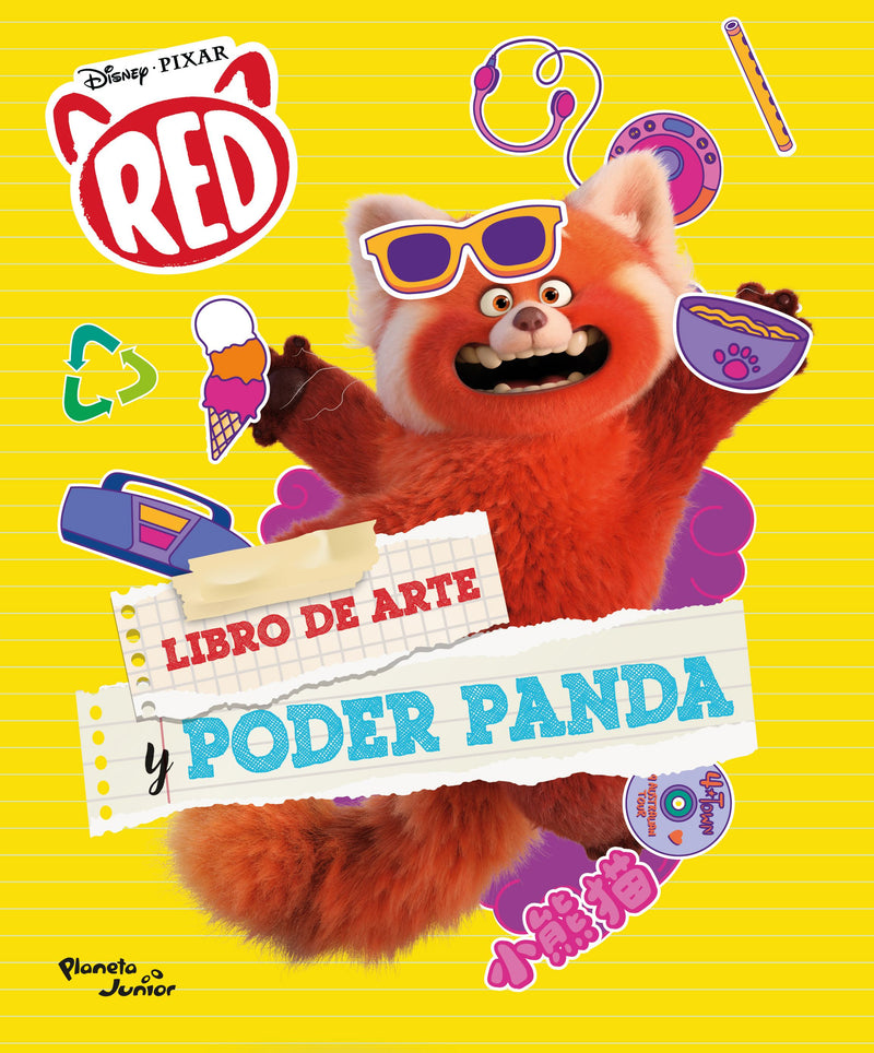 Red. Libro de arte y poder panda                   -  Disney