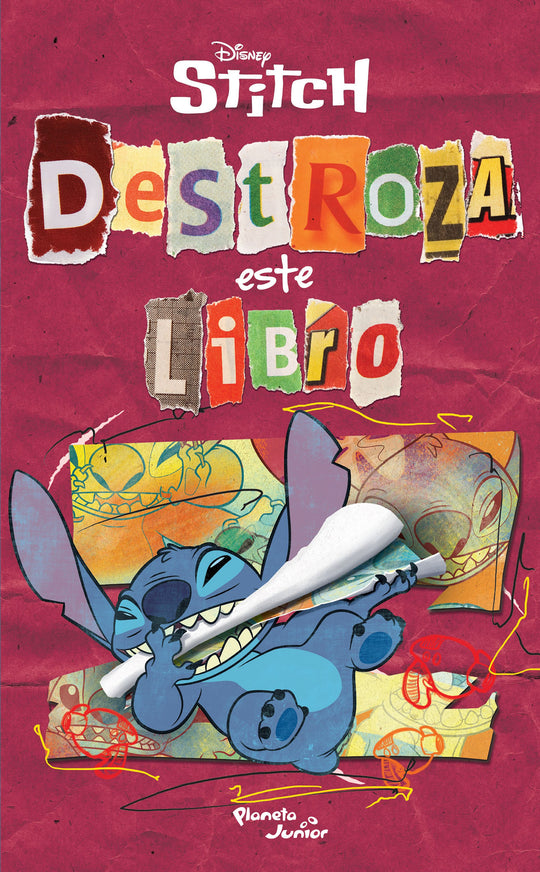 Stitch. Destroza este libro                        -  Disney