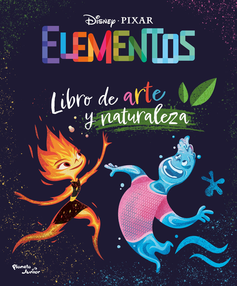 Elementos. Libro de arte y naturaleza              -  Disney